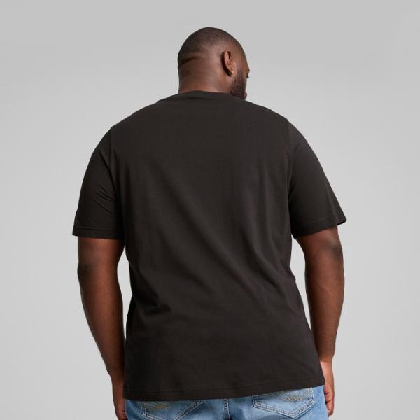 Tricou pentru bărbați Puma Squad Small Graphic Tee 100% bumbac/ Black photo 4