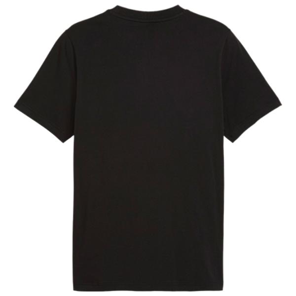 Футболка для мужчин Puma Squad Small Graphic Tee 100% хлопок/ Black photo 3