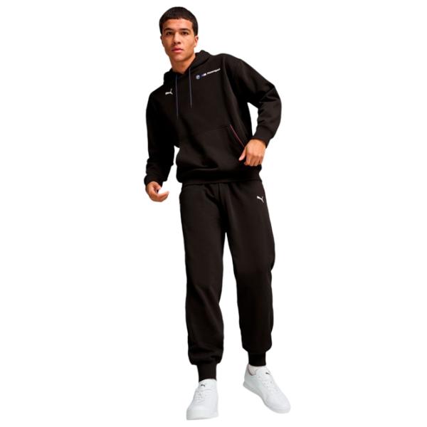 Спортивные брюки для мужчин Puma Bmw Mms Ess+ Pants Fleece M/ Black photo 5