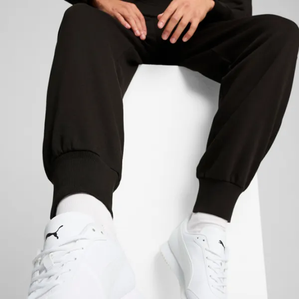 Спортивные брюки для мужчин Puma Bmw Mms Ess+ Pants Fleece M/ Black photo 7