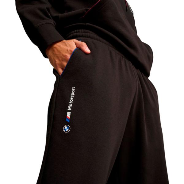 Спортивные брюки для мужчин Puma Bmw Mms Ess+ Pants Fleece S/ Black photo 6