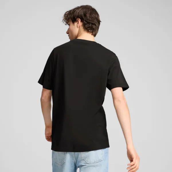 Tricou pentru bărbați Puma Graphics Photoprint Tee 100% bumbac/ Black photo 4