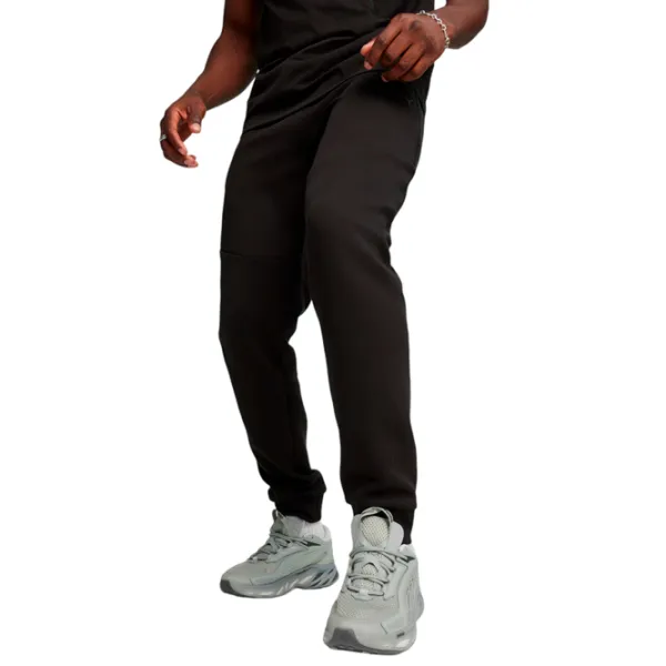 Pantaloni sportivi pentru bărbați Puma Pumatech Track Pant Dk XXL/ Black photo 3