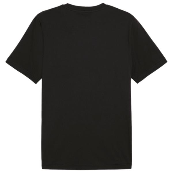 Футболка для мужчин Puma Graphics Multiple Logo Tee 100% хлопок/ Black photo 2
