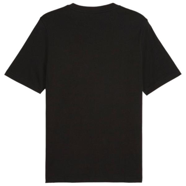 Футболка для мужчин Puma Ess+ Logo Lab Cat Tee 100% хлопок/ Black photo 3