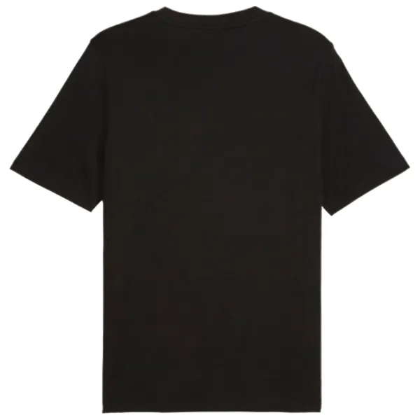 Футболка для мужчин Puma Ess+ Logo Lab Cat Tee 100% хлопок/ Black photo 3