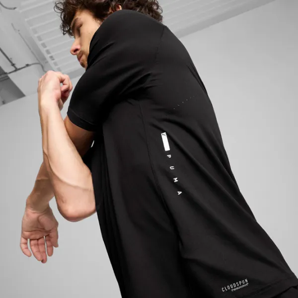 Футболка для мужчин Puma Cloudspun Thermoadapt Perf Tee 6 % эластан/ Black photo 7