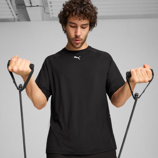 Футболка для мужчин Puma Cloudspun Thermoadapt Perf Tee 6 % эластан/ Black photo 3