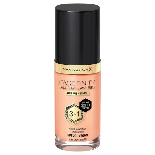 Тональный крем Max Factor 3 in 1 Foundation 30 мл/ Light Beige photo 1