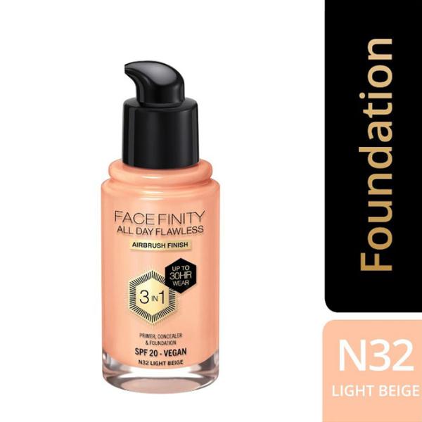 Тональный крем Max Factor 3 in 1 Foundation 30 мл/ Light Beige photo 3