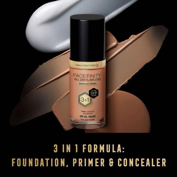 Тональный крем Max Factor 3 in 1 Foundation 30 мл/ Light Beige photo 4