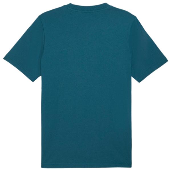 Tricou pentru bărbați Puma Squad Big Graphic Tee 100% bumbac/ Blue photo 2