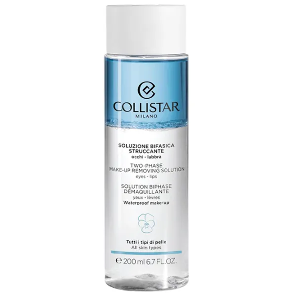 Loțiune demachiantă pentru ochi Collistar Makeup removing sulution Demachiant/ 200 ml photo 1 Loțiune demachiantă pentru ochi Collistar Makeup removing sulution Demachiant/ 200 ml photo 1