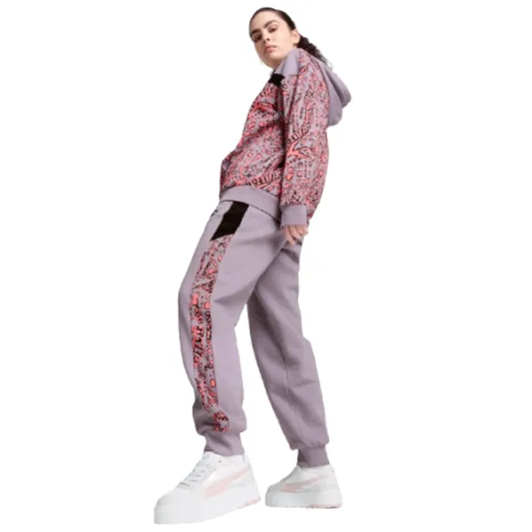 Спортивные брюки для женщин Puma Power Hypernatural Pants Fl S/ Cлива photo 2