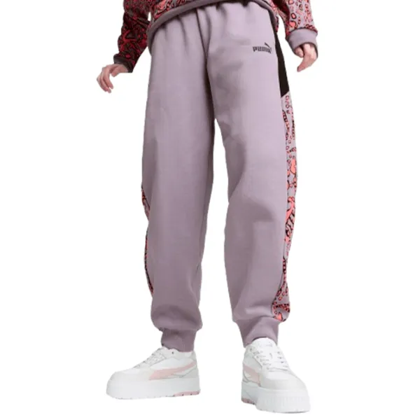 Pantaloni sportivi pentru femei Puma Power Hypernatural Pants Fl XL/ Plum photo 1