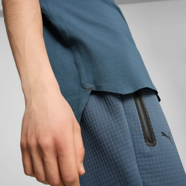 Футболка для мужчин Puma Porsche Essential T-Shirt 100% хлопок/ Blue photo 7