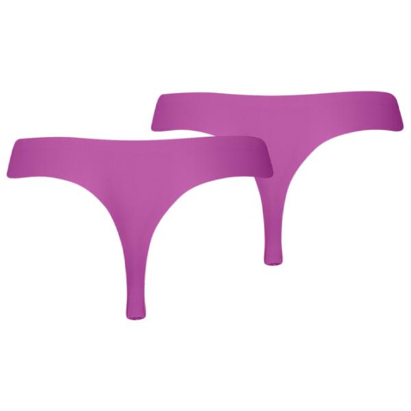 Chiloți pentru femei Puma Seamless String 2Pack L/ Purple/ String photo 2