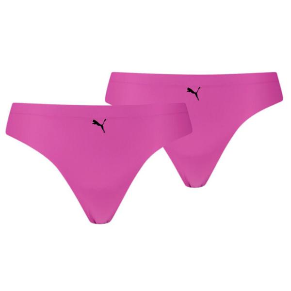 Трусики для женщин Puma Seamless String 2Pack M/ Пурпурный/ Cтринги photo 1