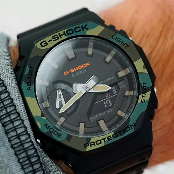 Наручные часы для мужчин Casio GA-2100SU-1AER Кварцевый/ 49 x 45 мм photo 2
