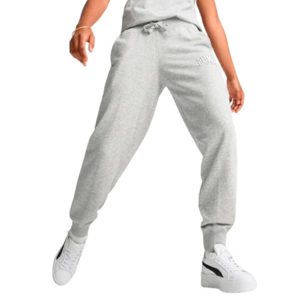 Pantaloni sportivi pentru femei Puma Squad Pants Tr Light Gray Heather S/ Gray photo 2