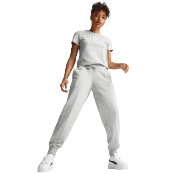 Pantaloni sportivi pentru femei Puma Squad Pants Tr Light Gray Heather XS/ Gray photo 4