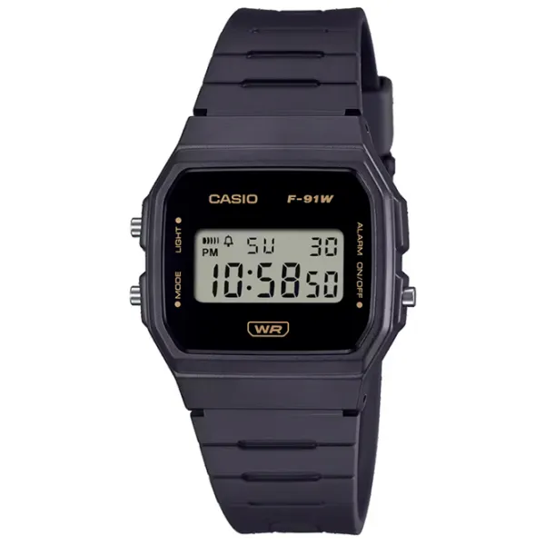Наручные часы унисекс Casio F-91WB-8AEF Кварцевый/ 38 x 35 мм photo 1