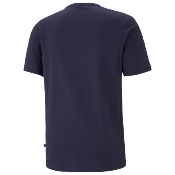 Футболка для мужчин Puma Ess Small Logo Tee 100% хлопок/ Тёмно-синий photo 3