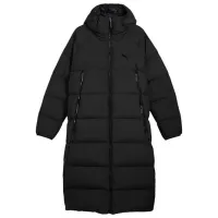 Jachetă pentru bărbați Puma Long Hooded Down Coat Toamnă - iarnă/ Black