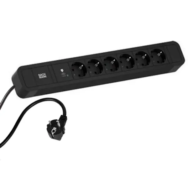 Prelungitor BACHMANN 350.022 2 m Black photo 1