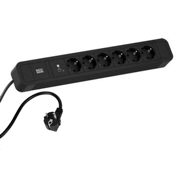 Prelungitor BACHMANN 350.022 2 m Black photo 1