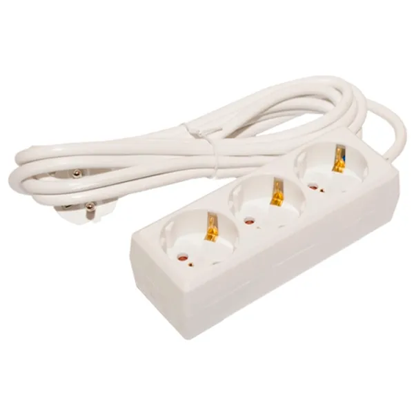 Prelungitor BACHMANN 3842015 1.5 m White photo 1