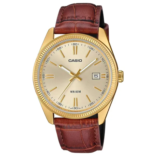 Ceas de mână pentru bărbați Casio MTP-1302PGL-9AVEF Cuarț/ 39 mm photo 1
