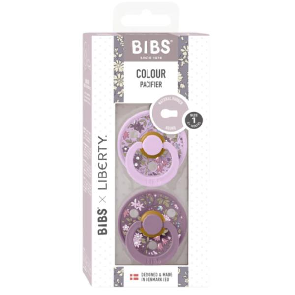 Suzetă cu tetina rotundă Bibs X Liberty 11012101 Pentru fetițe/ 0 luni - 6 luni/ Latex/ Violet photo 3