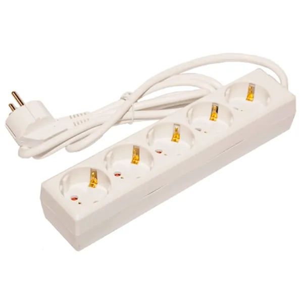 Удлинитель BACHMANN 3812500 1.5 м White photo 1