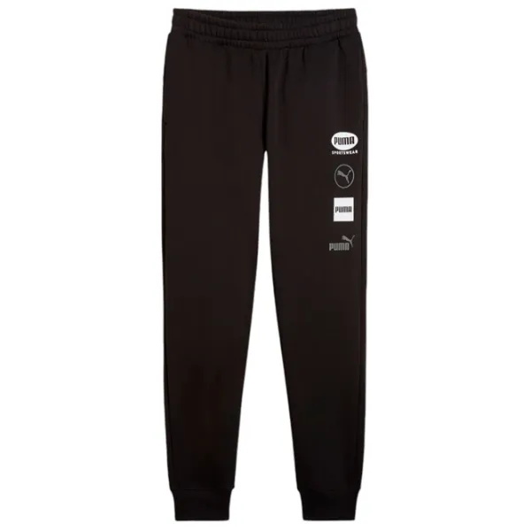 Спортивные брюки для мужчин Puma Power Graphic Sweatpants Fl Cl XXL/ Black photo 1
