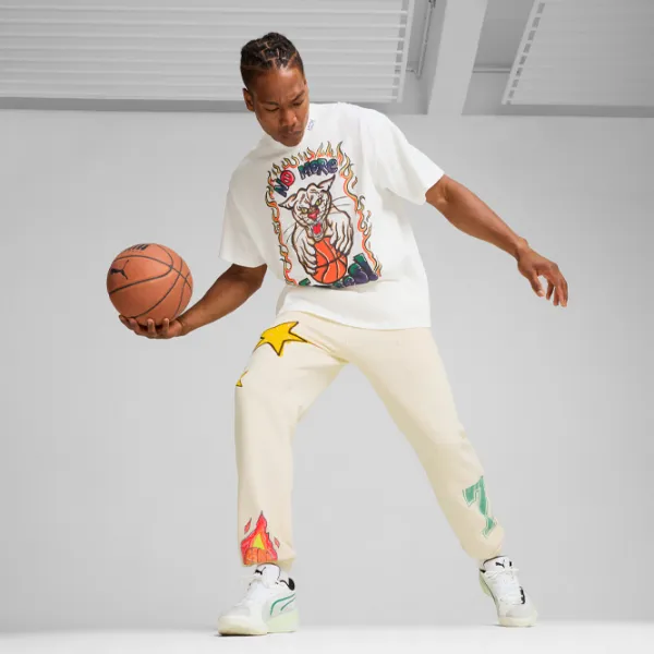 Футболка для мужчин Puma Getting Crafty SS Tee 3 P 100% хлопок/ White photo 5