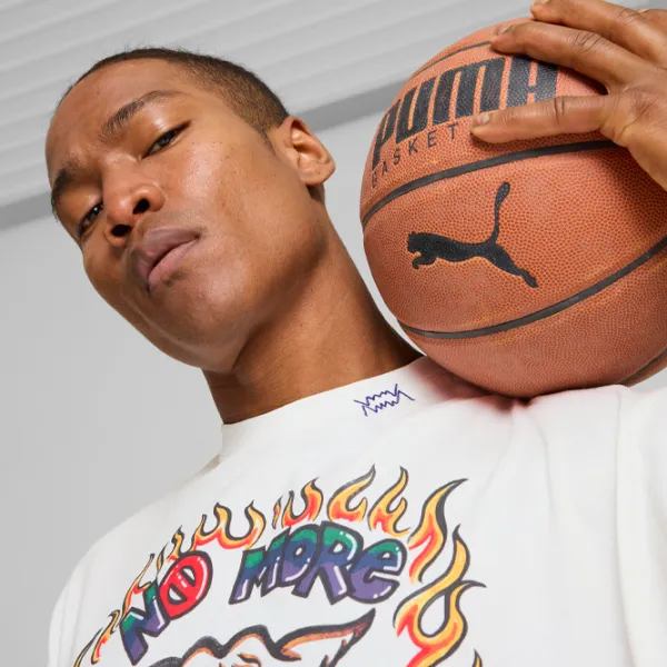 Футболка для мужчин Puma Getting Crafty SS Tee 3 P 100% хлопок/ White photo 6