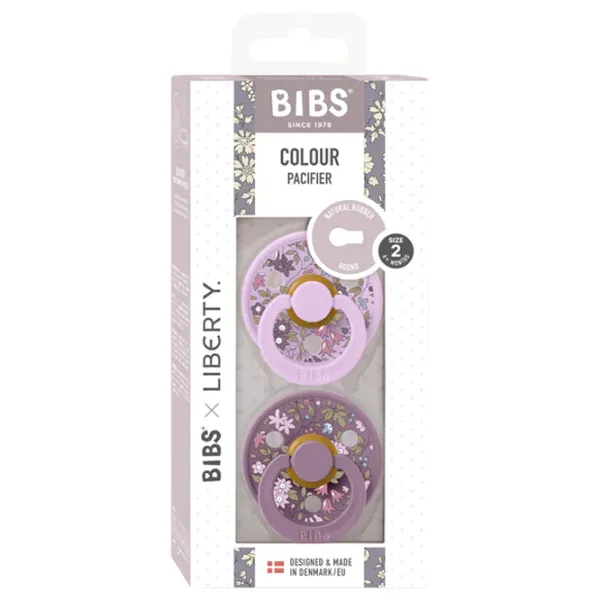 Соска круглая Bibs X Liberty 12012101 Для девочек/ 6 месяцев - 18 месяцев/ Латекс/ Фиолетовый photo 5