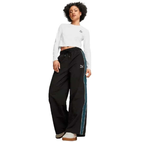 Спортивные брюки для женщин Puma T7 Play.Paris. Track Pants Wv XS/ Black photo 4