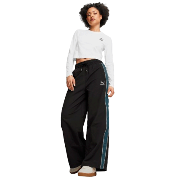 Спортивные брюки для женщин Puma T7 Play.Paris. Track Pants Wv XS/ Black photo 4