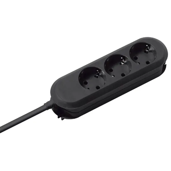 Удлинитель BACHMANN 387.172 5 м Black photo 1
