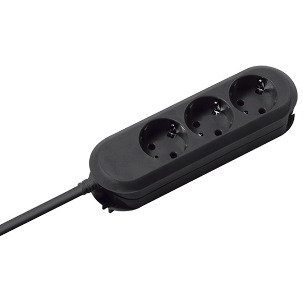 Удлинитель BACHMANN 387.172 5 м Black photo 1