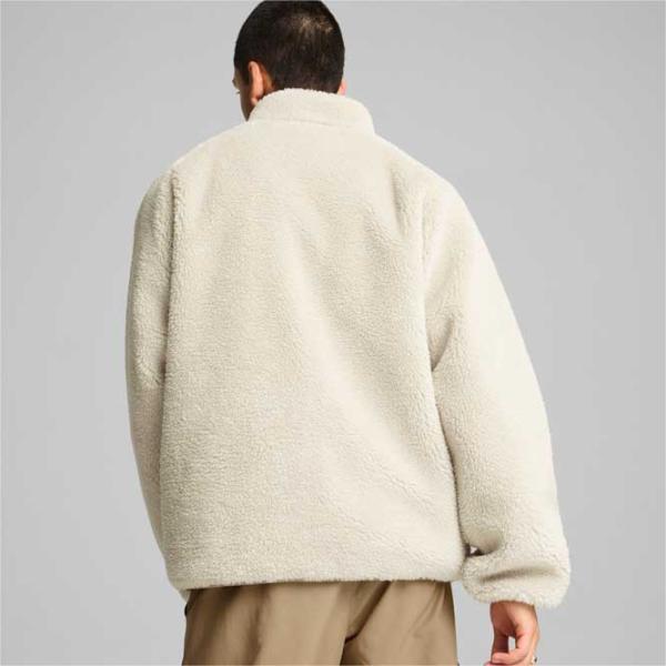 Jachetă pentru bărbați Puma Reversible Sherpa Iarnă/ White photo 4
