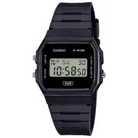 Наручные часы унисекс Casio F-91WB-1AEF Кварцевый/ 38 x 35 мм