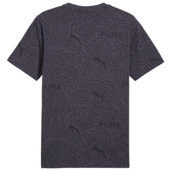 Tricou pentru bărbați Puma OPEN ROAD AOTee Galactic 100% bumbac/ Gray photo 2