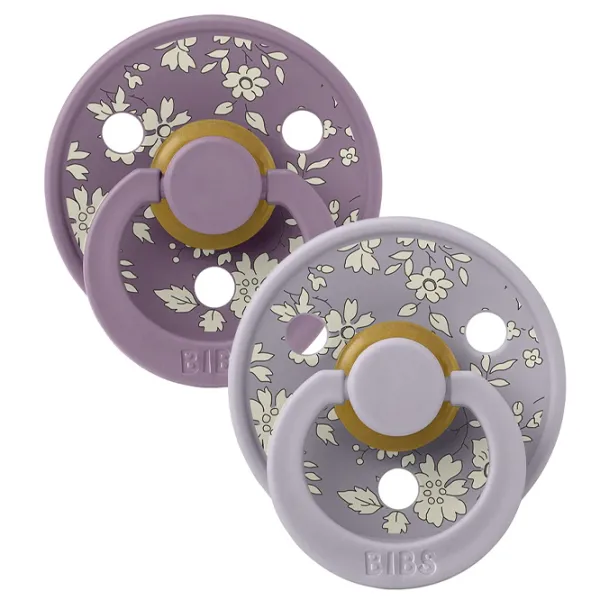 Соска круглая Bibs X Liberty 11010102 Для девочек/ 0 месяцев - 6 месяцев/ Латекс/ Ископаемый серый photo 2
