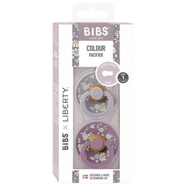 Соска круглая Bibs X Liberty 11010102 Для девочек/ 0 месяцев - 6 месяцев/ Латекс/ Ископаемый серый photo 3