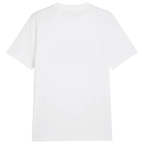 Футболка для мужчин Puma Squad Big Graphic Tee 100% хлопок/ White photo 2