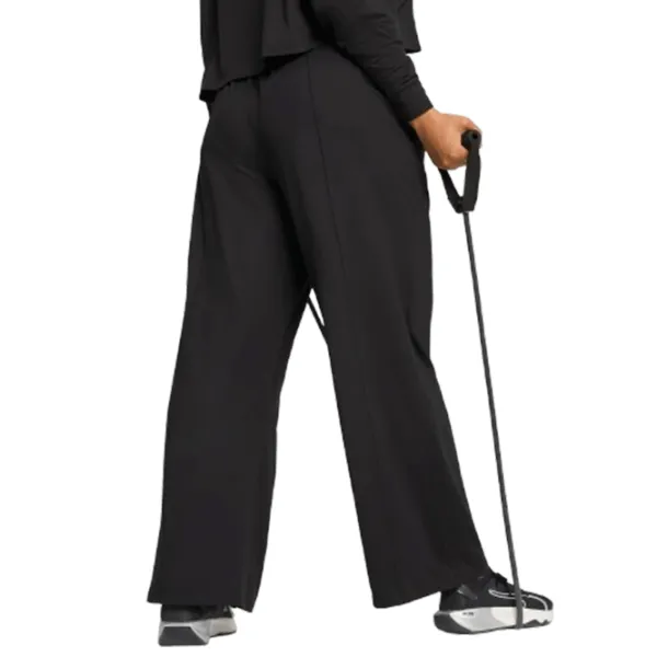 Pantaloni sportivi pentru femei Puma CLOUDSPUN HW WIDE LEG PANT L/ Black photo 3