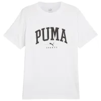 Tricou pentru bărbați Puma Squad Big Graphic Tee 100% bumbac/ White